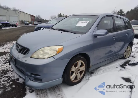 2004 Toyota Matrix Xr from USA, damaged, VIN 2T1KR32E44C215532